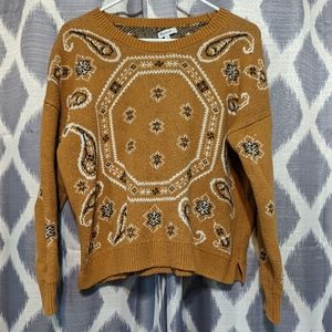 Madewell bandana sweater